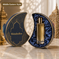 Boîte cadeau de parfum de luxe personnalisée, emballage en papier rigide avec fermeture magnétique pour les fabricants OEM de marques de beauté