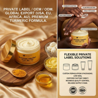 Produits de beauté, cosmétiques véganes, soins de la peau au curcuma, anti-acné, anti-âge, éclaircissant, kit de soins de la peau au curcuma, ensemble de soins de la peau au curcuma