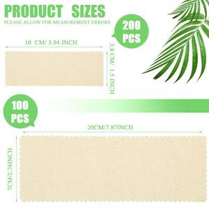 100 pezzi <span class=keywords><strong>di</strong></span> mussola naturale che epilano <span class=keywords><strong>strisce</strong></span> <span class=keywords><strong>di</strong></span> cera per il viso - Product Image 5