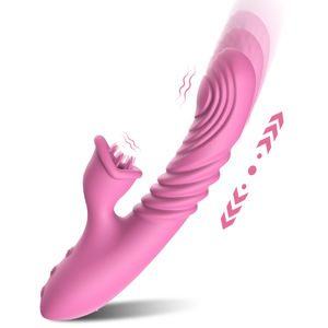 Potente Vibrador Recargable para Mujeres con Estimulación del Punto G y del Clítoris, Masajeador de Silicona Impermeable - Product Image 6