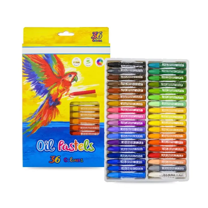 Wholesale Art Supplies Office School Supplies Multi-colors oil pastel For Children Gender High Quality classoc Oil Pastel
