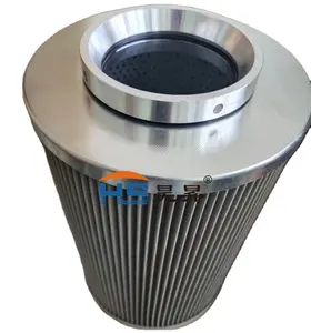 Hydraulic oil filter element apply for dawn JX-630*80 100 180 Stainless steel oil absorption filter element
