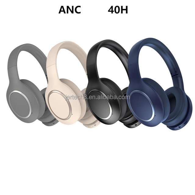 P6066 ANC -25dB True Active Noise Cancellation Earphones Bluetootho5.3 500mAh 40H Ultra Long Endurance Music Gaming Earphones