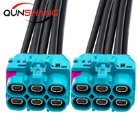 Câble Ethernet femelle 6 broches H-MTD à cavité unique H-mtd AMS24D-40MZ5-Z câble adaptateur modèle de Communication RF E6K10F-1CAZ5-Z