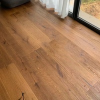 Apolloxy Nuevo Artículo Popular, Piso de Parqué de Madera de Ingeniería Multicapa con Patrón de Hoja de Loto en Cuatro Colores