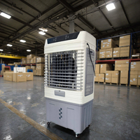 Ventilateur de climatiseur électrique silencieux de grande capacité veilleuse nouveau refroidisseur d'air solaire de camping en plein air pour voiture hôtel fabriqué en plastique