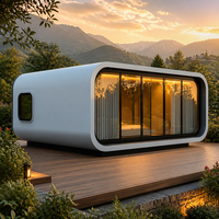 Maison conteneur à 2 étages, Maison conteneur préfabriquée à deux niveaux, Cabane Apple