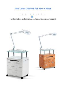 HICOMED Chariot à outils Chariot à meubles pour salon de beauté Chariot à beauté ultra-violent à LED Chariot médical multifonctionnel - Product Image 4