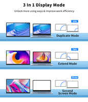 Monitor Portátil de 18.5 Pulgadas, 100Hz, IPS 1080p, USB C HD, Disponible en EE. UU. y la UE, Pantalla Secundaria para Juegos, para Laptop, PC, PS5, Xbox, MacBook, OEM, ODM