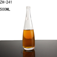 Offre Spéciale – Bouteille en Verre 330ml 500ml 750ml pour Eau, Boissons, Jus, Sodas Pétillants, Eau Minérale avec Bouchon à Vis