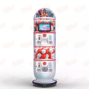 Shopping Mall Coin Operated Games Capsule Toys Vending Machine Double Layers Big Capsules Prize Game Machines Gashapon Machine