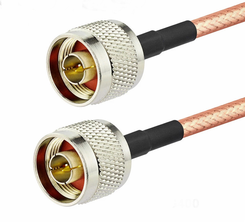 Заводской коаксиальный кабель с разъемом N папа-N папа с разъемами RG6, RG58, RG142,RG316, RG400,RG402,LMR195 ,LMR400,5D-FB