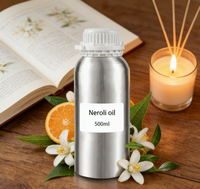 Huile Essentielle de Néroli Pure à 100% de Haute Qualité, Prix de Gros, CAS 8016-38-4, Parfum Sucré, Qualité Cosmétique Thérapeutique