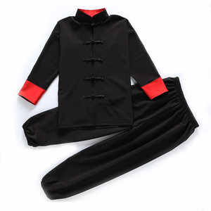 Vêtements de Wushu pour enfants, vêtements de performance, vêtements de Wing Chun <span class=keywords><strong>Quan</strong></span>, vêtements de <span class=keywords><strong>Tai</strong></span> <span class=keywords><strong>Chi</strong></span> de style chinois, vêtements d'entraînement - Product Image 6