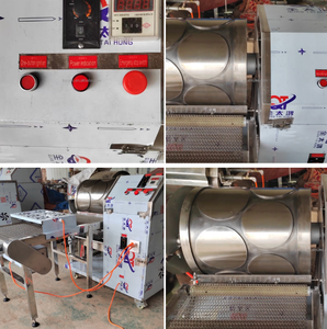 Sıcak satış otomatik haddeleme sarma makinesi sarıcı Lumpia vietnamca pirinç kağıdı Samosa levha sigara böreği yapmak makinesi - Product Image 5