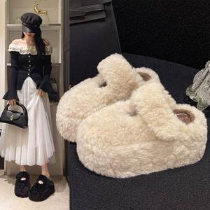 Chaussons mi-chaussons pour femmes, respirants, antidérapants, à semelle épaisse, avec bandeau, chaussures décontractées, printemps automne 2025, nouveauté - Product Image 4