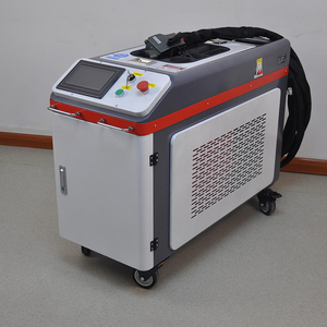 เครื่องทำความสะอาดด้วยเลเซอร์พัลส์ระบายความร้อนด้วยน้ำ 500W พร้อมเครื่องสแกนมือถือ สำหรับงานหนัก กำจัดสนิม สี และคราบน้ำมัน - Product Image 4