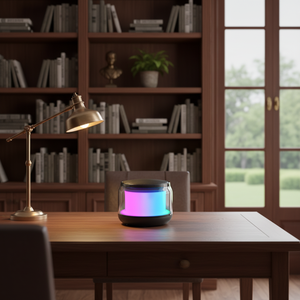 Altavoz Inalámbrico con Sonido Potente para Cine en Casa y Fiestas, Apto para Exteriores, Iluminación LED RGB, Micrófono Integrado - Product Image 4