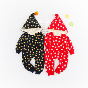 Vêtements d'hiver pour bébés filles, combinaison en cachemire, vente en gros en Chine - Product Image 2