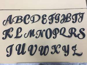 DIY Decorative Alphabet Lettering Charms for Bag Accessories Charms <strong>Insert</strong> Alphabet 3D Letters for Personalizing Handbag - Product Image 6