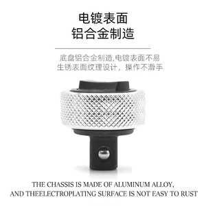 Mini Ratchet Wrench 1/4 3/8 1/2 Inch Palm Sized Chromium Vanadium Steel Anti Slip Hex Opening DIY Tool Set - Product Image 4