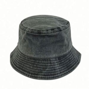 Unisex Fashion Outdoor <b>Sunscreen</b> Sunshade Color Blocked Custom Embroidery logo Fisherman Cap Bucket Hat for Summer - Product Image 5
