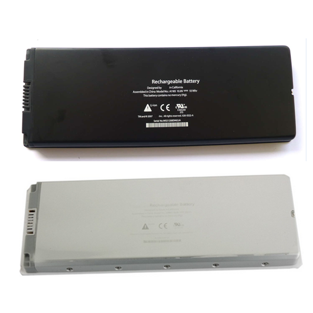 New Compatible Battery Laptop A1185 for MacBook 13" MA254 A1185 A1181 Lithium Laptop Battery in Stock 10.8V 58WH Hot