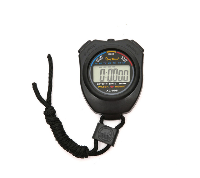 Wholesale Simple Electronic Sports Football Stopwatch Timer Basic Operation for Swimming Running Training