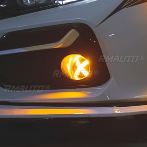 Conjunto de Luces Antiniebla Delanteras para Automóvil, Luces de Circulación Diurna para Honda Civic 2016-2021, 10.ª Generación, Kit de Carrocería, Accesorios para Automóvil - Product Image 4