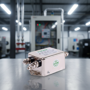 Filtre EMI DC 50A, suppresseur de bruit, filtre de puissance passe-bas avec prise, suppression de bruit EMC, réseaux LC&RC, filtres RFI - Product Image 4