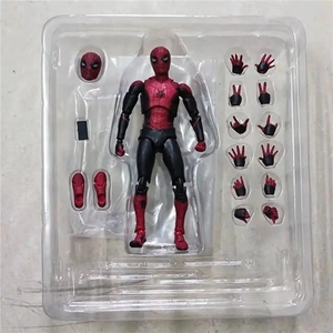 HY Figurine articulée Spider-Man <span class=keywords><strong>Far</strong></span> From <span class=keywords><strong>Home</strong></span> améliorée avec articulations mobiles et pièces interchangeables - Product Image 4