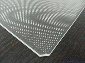 Placa de guía de luz óptica PMMA de alta eficiencia con iluminación directa, tablero de marcado láser para downlights - Rina Tech - Product Image 4