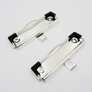 Nouveau classeur métallique personnalisable avec anneaux, clip et porte-stylo, attache en fer pour produits de classement <span class=keywords><strong>papier</strong></span> – Vente chaude - Product Image 5