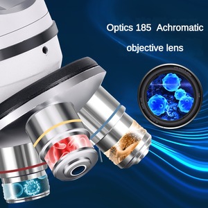 Microscopio monocular 40-2000X para estudiantes <span class=keywords><strong>de</strong></span> primaria y secundaria, equipo <span class=keywords><strong>de</strong></span> laboratorio - Product Image 5