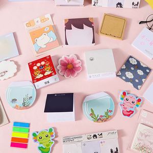 Papier autocollant personnalisé avec motif de personnage, forme carrée, papier à notes, autocollant de papeterie - Product Image 2