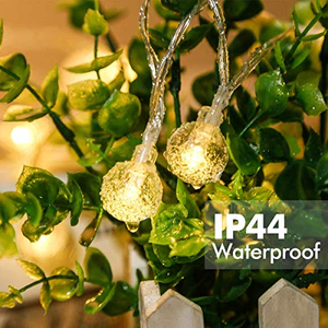 ลูกบอลแก้วใสประดับตกแต่งพร้อมไฟ LED สำหรับตกแต่งต้นคริสต์มาส ขายส่ง - Product Image 5