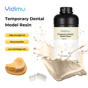 Résine UV imprimée en 3D Yidimu, résine dentaire synthétique résistante à l'usure, pont temporaire, résine polymère pour imprimante 3D - Product Image 2