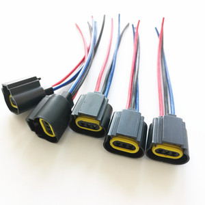 ชุดสายไฟสำหรับรถยนต์3ขา4ชิ้นชุดสายไฟสายรัดรถยนต์กันน้ำ - Product Image 3