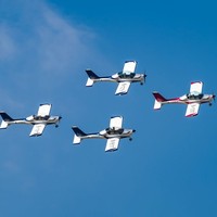 Avion léger sport biplace privé SA60L, avion d'entraînement à un seul pilote