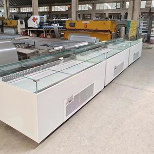 Comercial Sandwich Postre Island <span class=keywords><strong>Open</strong></span> Cooler escaparate Nevera Panadería Self-Service <span class=keywords><strong>Cake</strong></span> <span class=keywords><strong>Display</strong></span> Refrigerador - Product Image 4