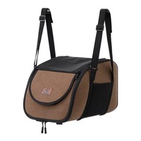 Faltbarer Hunde-Autositz Wasserdichtes Hunde-Boostersitz mit Sicherheitsgurt für Kleine Welpen Outdoor-Reisen
