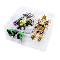 Boîte sous vide personnalisée en PET/PVC transparente pour figurines de poupées en matériaux recyclés, idéale pour la promotion de jouets pour enfants en supermarché