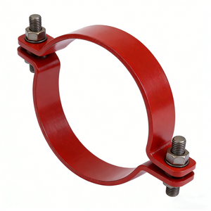 <span class=keywords><strong>Collier</strong></span> de serrage pour tuyaux de taille personnalisable avec boulons hexagonaux |   <span class=keywords><strong>Collier</strong></span> de <span class=keywords><strong>fixation</strong></span> robuste pour tuyaux en acier, en PVC et en <span class=keywords><strong>cuivre</strong></span> - Product Image 2