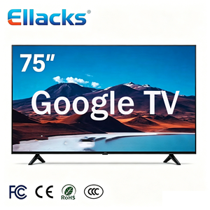 Téléviseurs 4K UHD DLED QLED GOOGLE TV sans cadre, intelligents, de 32, 43, 55, 65, 75, 85, 98 pouces, au meilleur prix d'usine. Bor - Product Image 2
