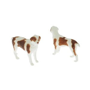 Figuras de Perros de Plástico en Miniatura al por Mayor, Juguetes de Simulación de Cachorros para Niños, Juguetes para Casa de Juegos y Contenedores de Premios - Product Image 2