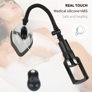 Nuova Vagina pompa per succhiare il capezzolo con potente uovo vibrante a 12 velocità di vibrazione a vuoto pompa per donne masturbazione giocattoli sessuali - Product Image 2