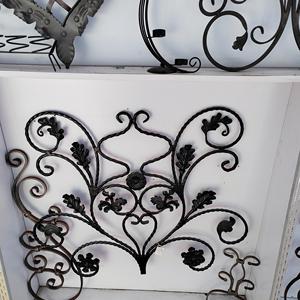 Großhandel Schmiedeeisen Zier rosetten für Zäune Garten dekorationen im Freien - Product Image 4