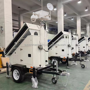 Thiết kế mới DC cung cấp điện chiếu sáng IP65 đánh giá ánh sáng tháp năng lượng mặt trời Powered LED ánh sáng tháp di động khẩn cấp ánh sáng tháp - Product Image 5