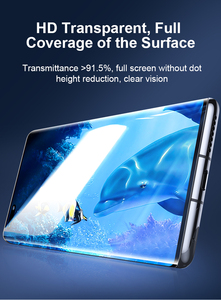 Độ cứng cao <span class=keywords><strong>7H</strong></span> UV chữa phim linh hoạt, chống trầy xước, tương thích với màn hình cong Hydrogel phim - Product Image 4