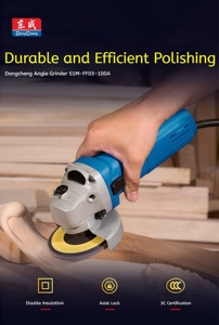 <span class=keywords><strong>Amoladora</strong></span> angular <span class=keywords><strong>Dongcheng</strong></span> de 710W, herramienta eléctrica de alta velocidad de 220mm de 100 V - Product Image 2